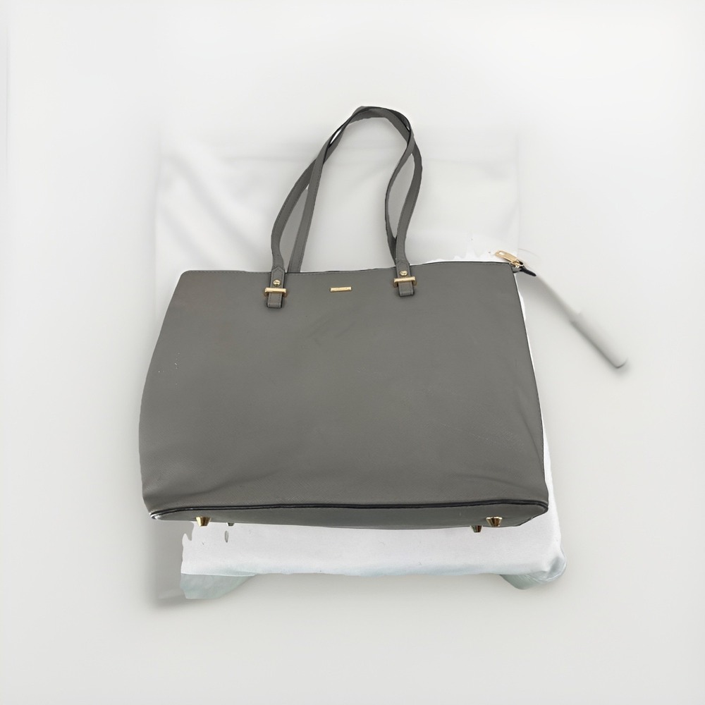 LOVEVOOK Women's Shoulder Bag Purse Tote Satchel With Sm Insert Bag Grey - Picture 1 of 9